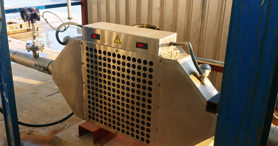 pneumatic comveyin air cooler